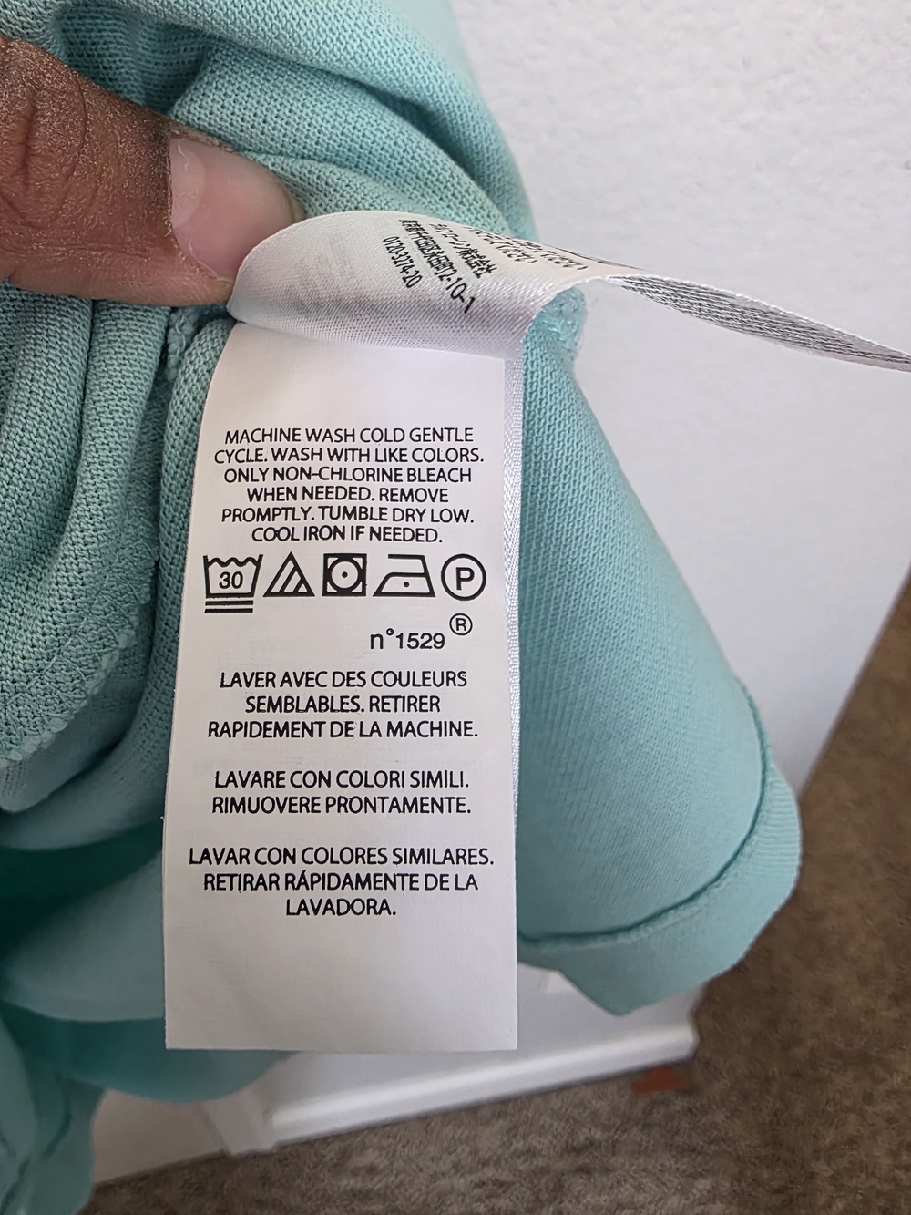 Ralph Lauren Polo Mint Green Short Sleeve Polo Dress - Picture 3 of 4